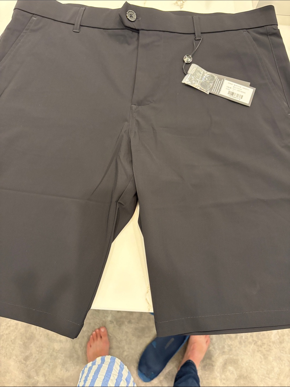 Greyson Men's Lightweight Performance Montauk golf Shorts - shepherd (black)- 36